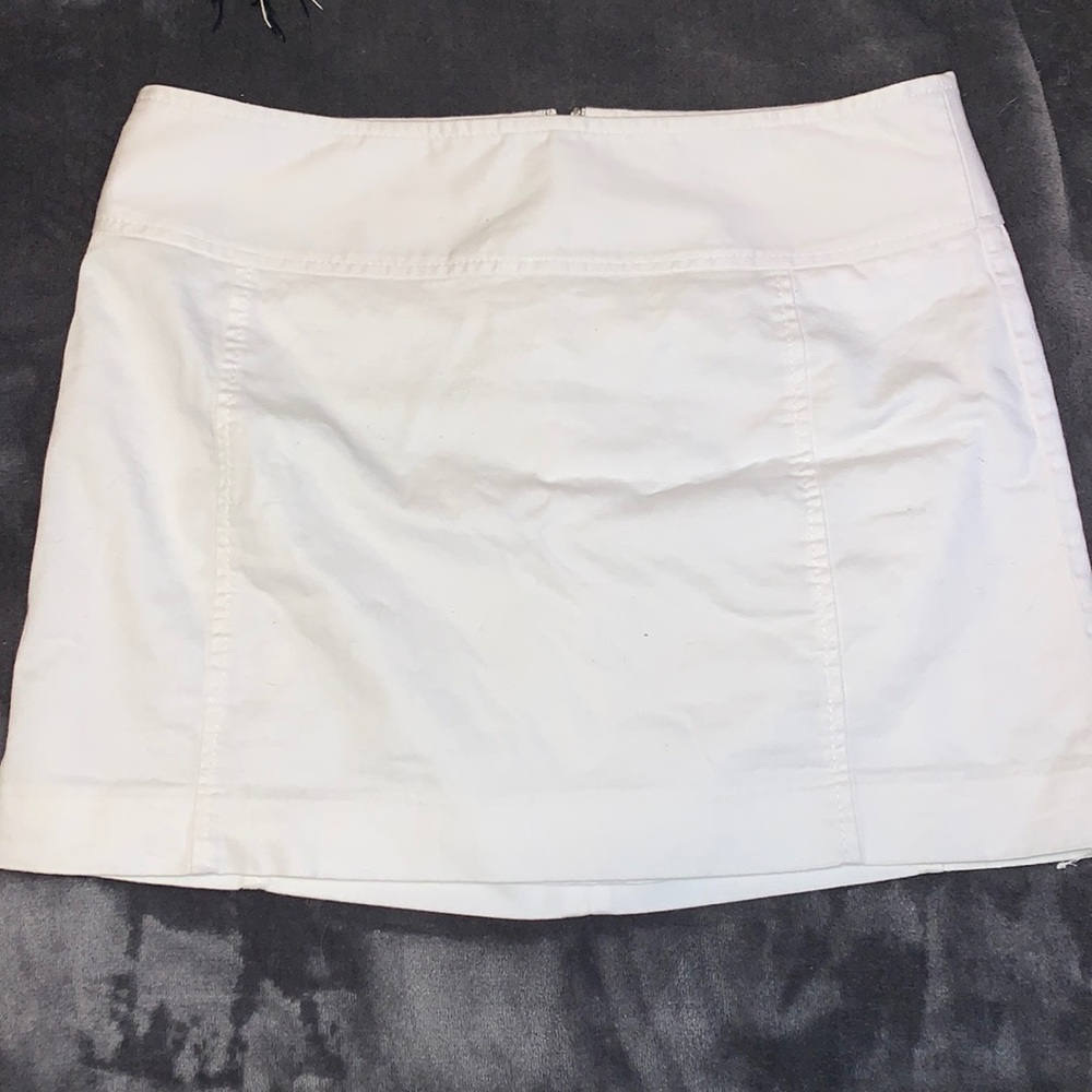 Woman’s White Skirt
